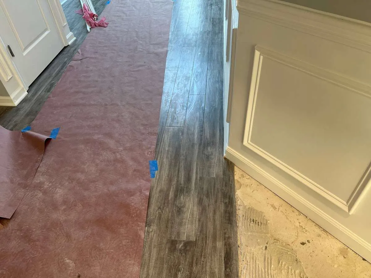 Completed marble shower restoration in Atherton